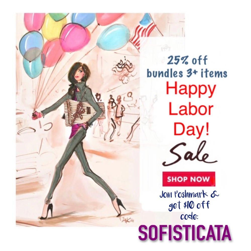 Labor Day Sale 25% off Bundle 3+ Item @Sofisticata